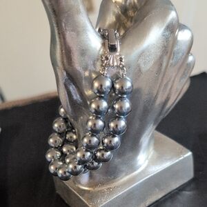 VTG Richleau Double Strand Faux Pearl Bracelet